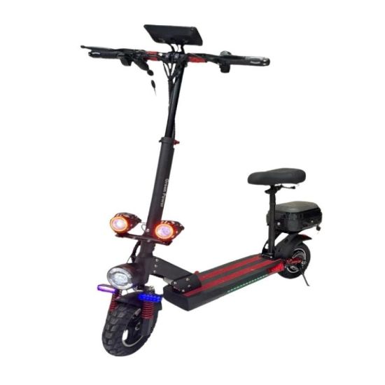 صورة سكوتر كهربائي قوي وشكله هجومي